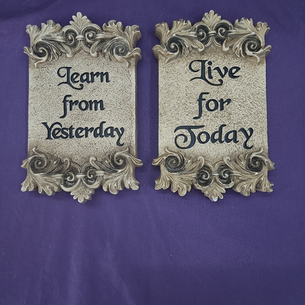 Inspirational plaques